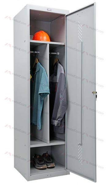 Шкаф для раздевалок ПРАКТИК усиленный ML 11-50 (базовый модуль) фото. Фото N4
