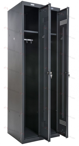 Шкаф для раздевалок ПРАКТИК антивандальный MLH-21-60 фото. Фото N4