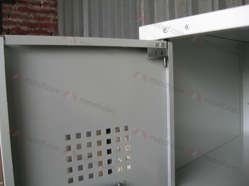 Шкаф металлический для одежды двухсекционный ШГС L800 фото. Фото N4