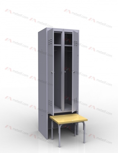 Шкаф металлический для одежды ШР-22 L600 ВСК фото