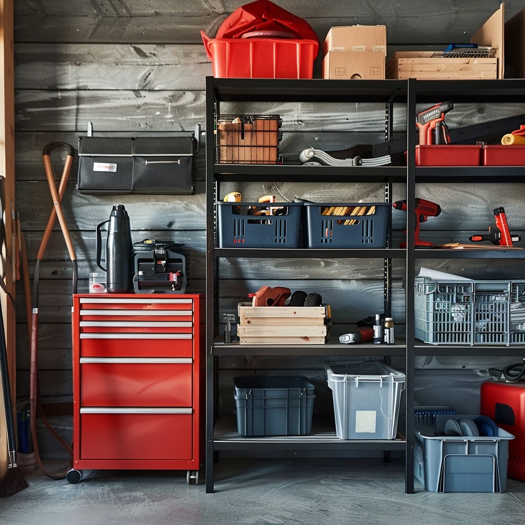 Стеллажи для гаража — принципы выбора и виды